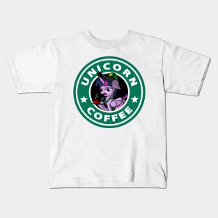 Unicorn Coffee Kids T-Shirt